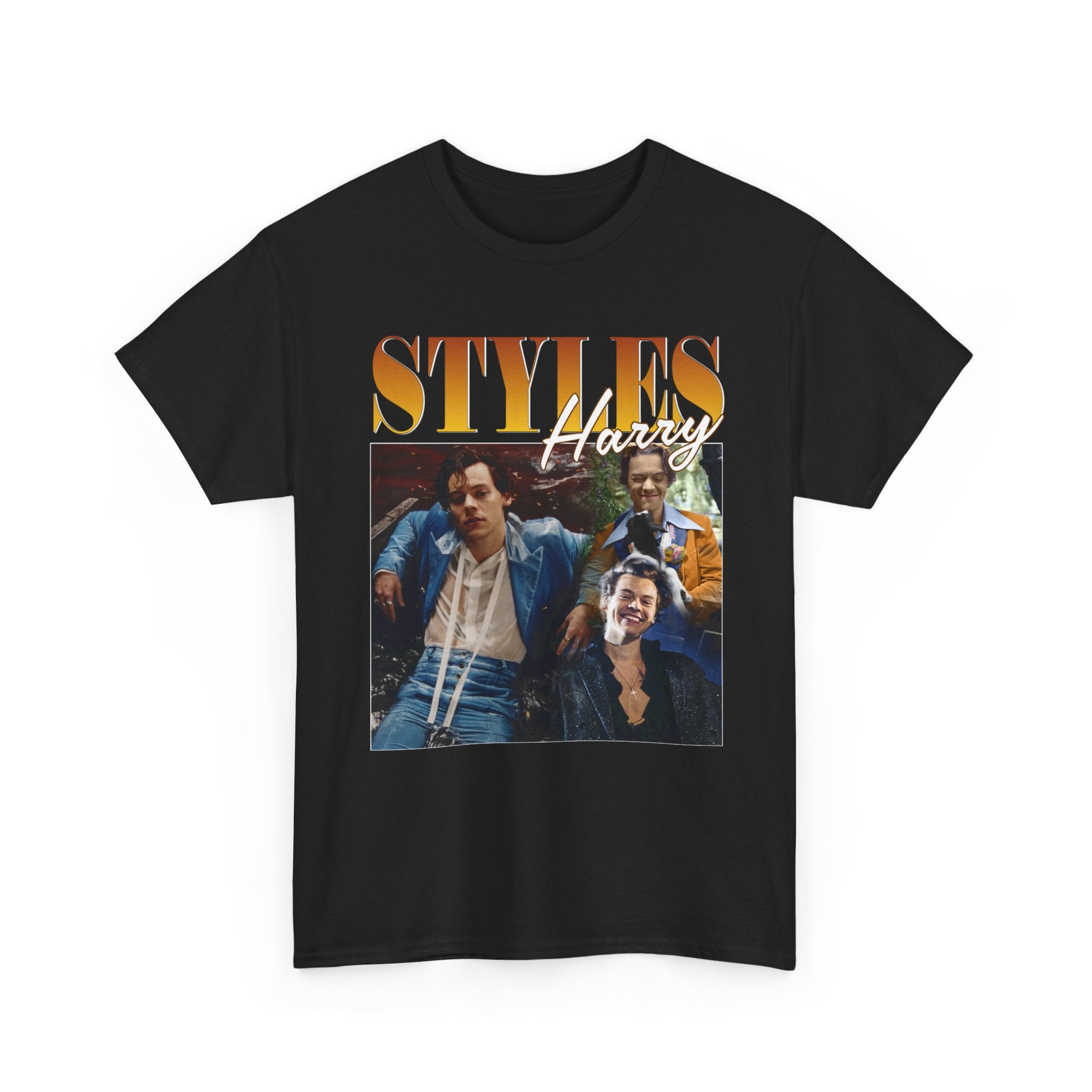 Styles Harry Graphic Tee — Vintage Band Photo T-Shirt