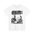 Band Photo Tee — Retro Black & White City Collage T-Shirt