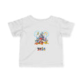 Infant Disney Castle Character Tee — Baby Mickey & Friends Vacation Shirt