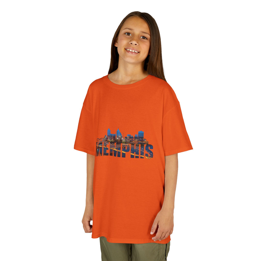 Kids Tee — Memphis Skyline Graphic T-Shirt