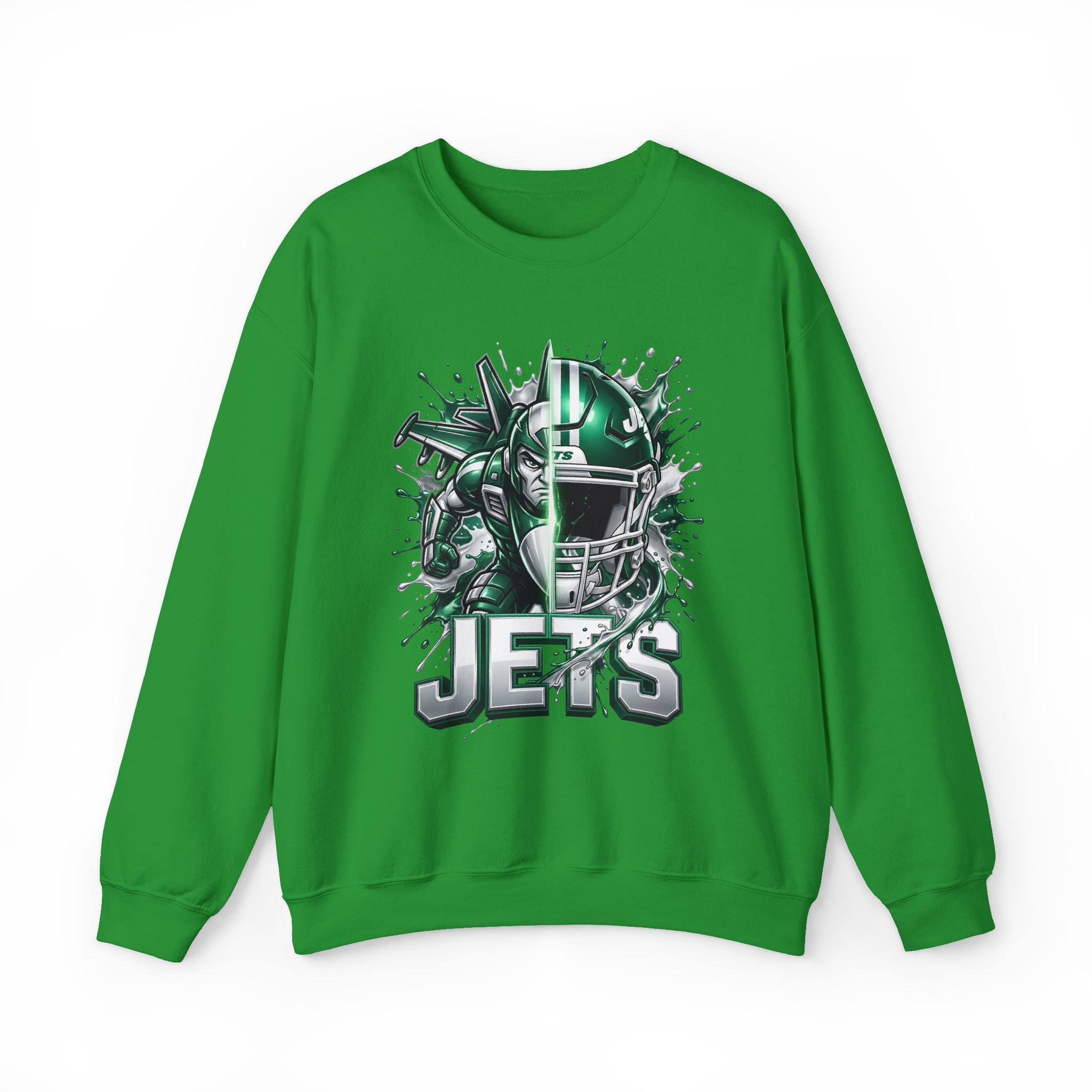 Jets Helmet Graphic Sweatshirt