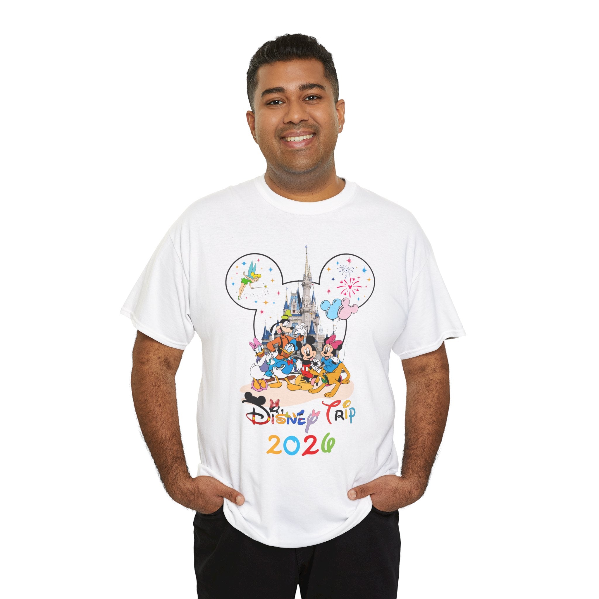 T-Shirt — Disney Trip 2026 Castle & Characters Vacation Tee
