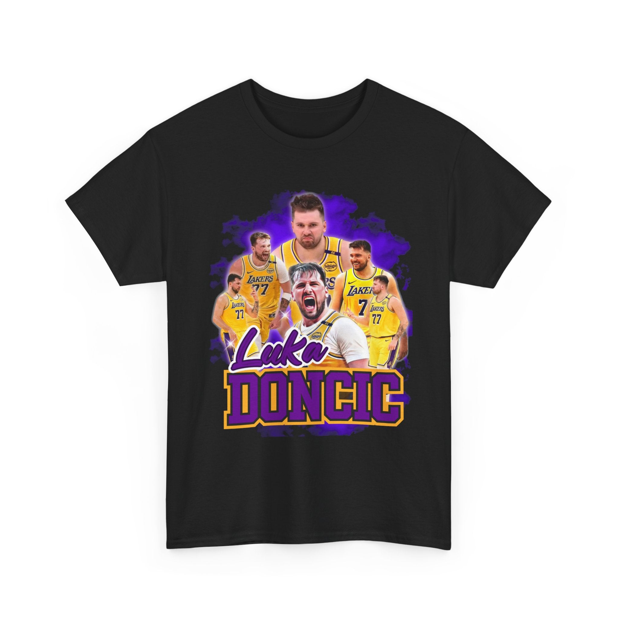 Luka Doncic Basketball Unisex Heavy Cotton Tee