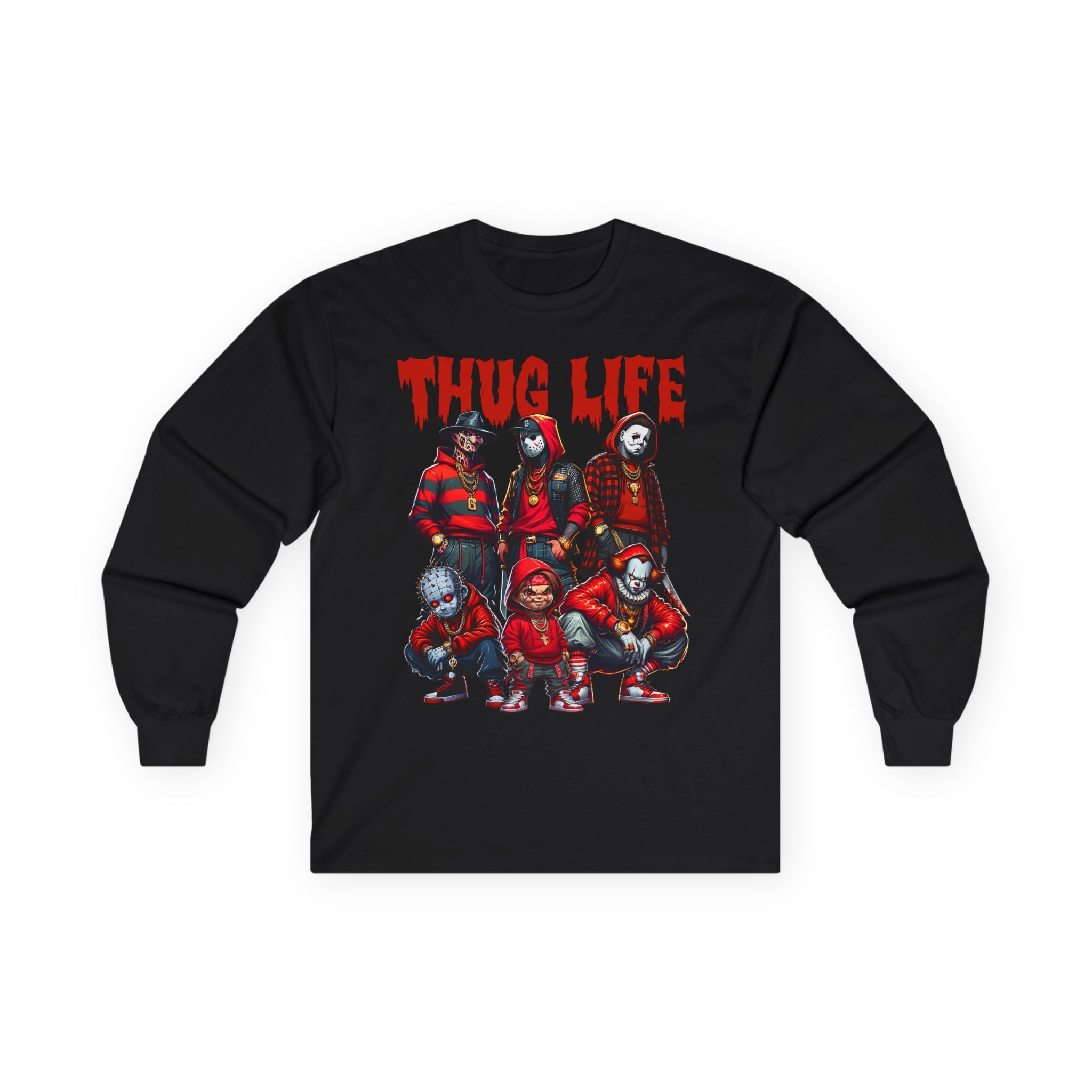 T-Life Horror Crew Long Sleeve Tee