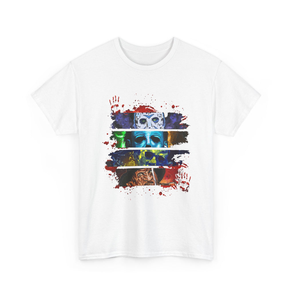 Skull Spectrum T-Shirt — Colorful Horror Graphic Tee