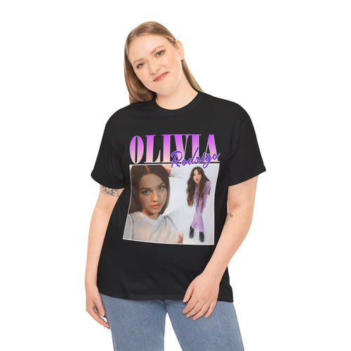 Celebrity Photo Tee — 'Olivia' Graphic Shirt