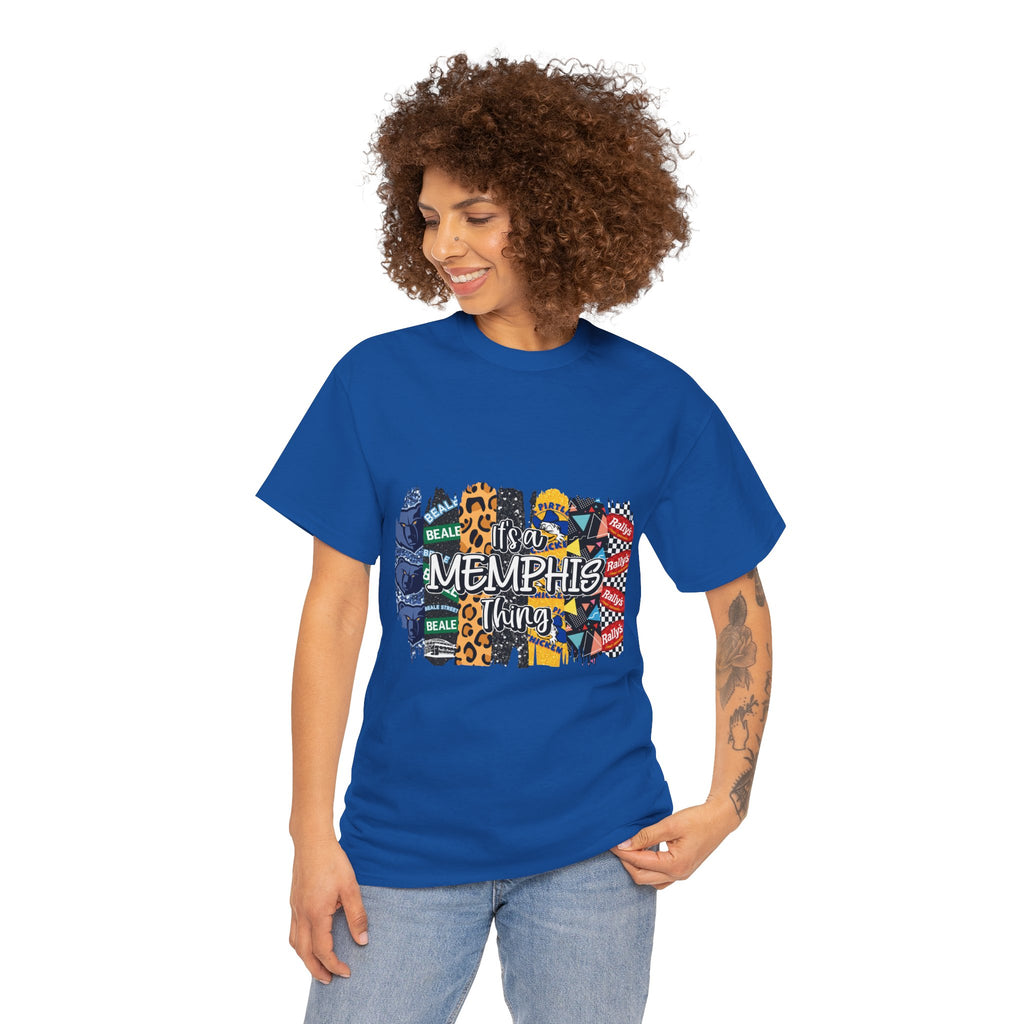 Memphis Collage T-Shirt — 'It's a Memphis Thing' Graphic Tee