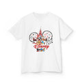 Kids Disney 2026 Park Tee — Castle & Fireworks Graphic