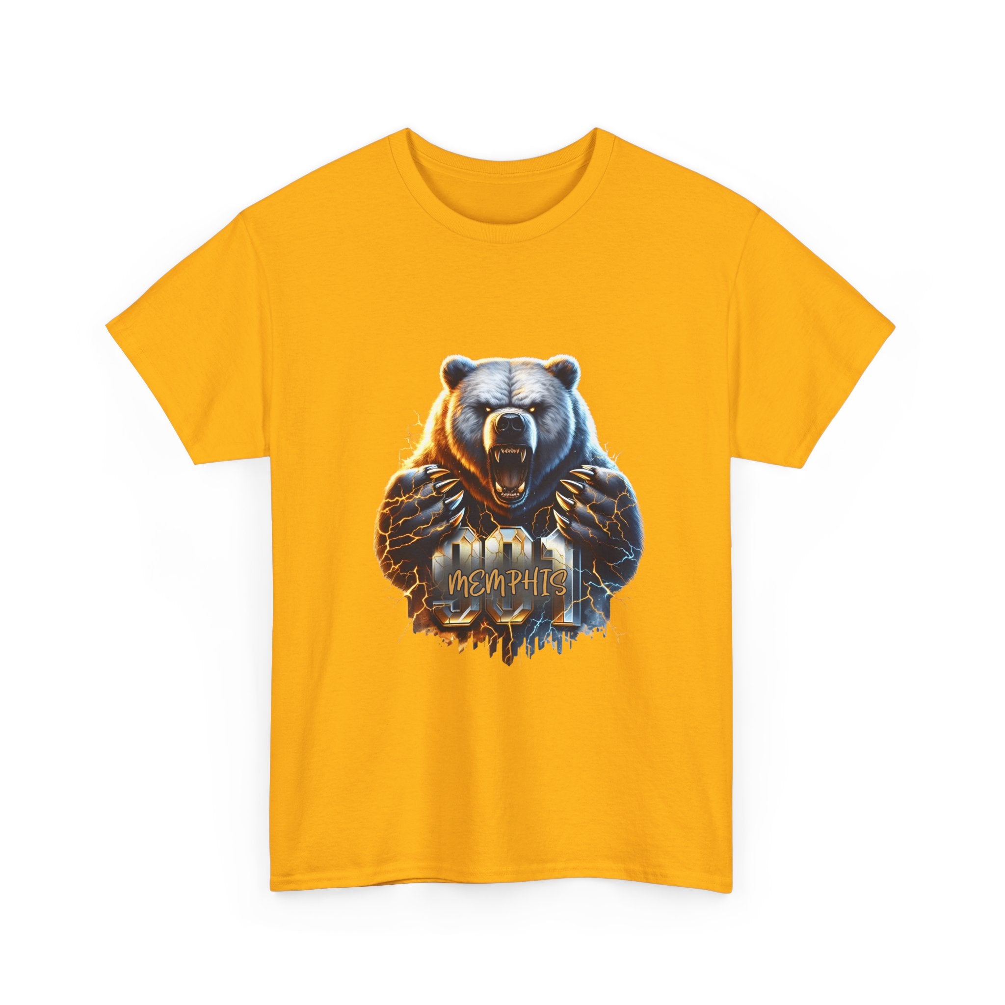 Bear Graphic Tee — Fierce Grizzly Design | Wildlife Nature Shirt