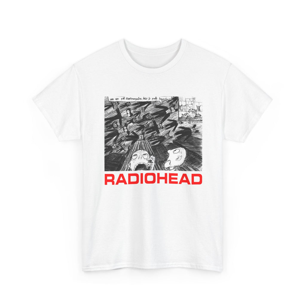 Radiohead Graphic Tee — Album Art Band Shirt