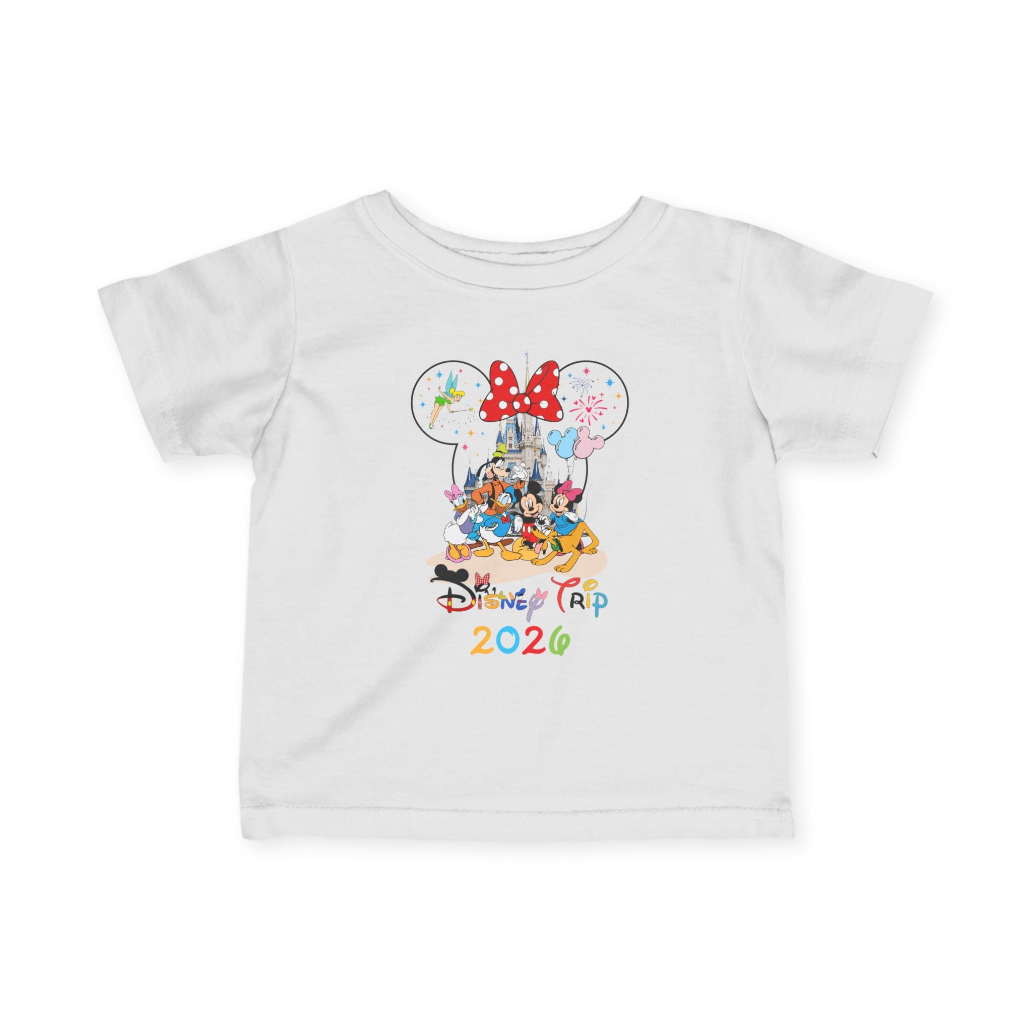 Disney Trip 2026 Infant Tee — Cute Minnie & Friends Baby T‑Shirt