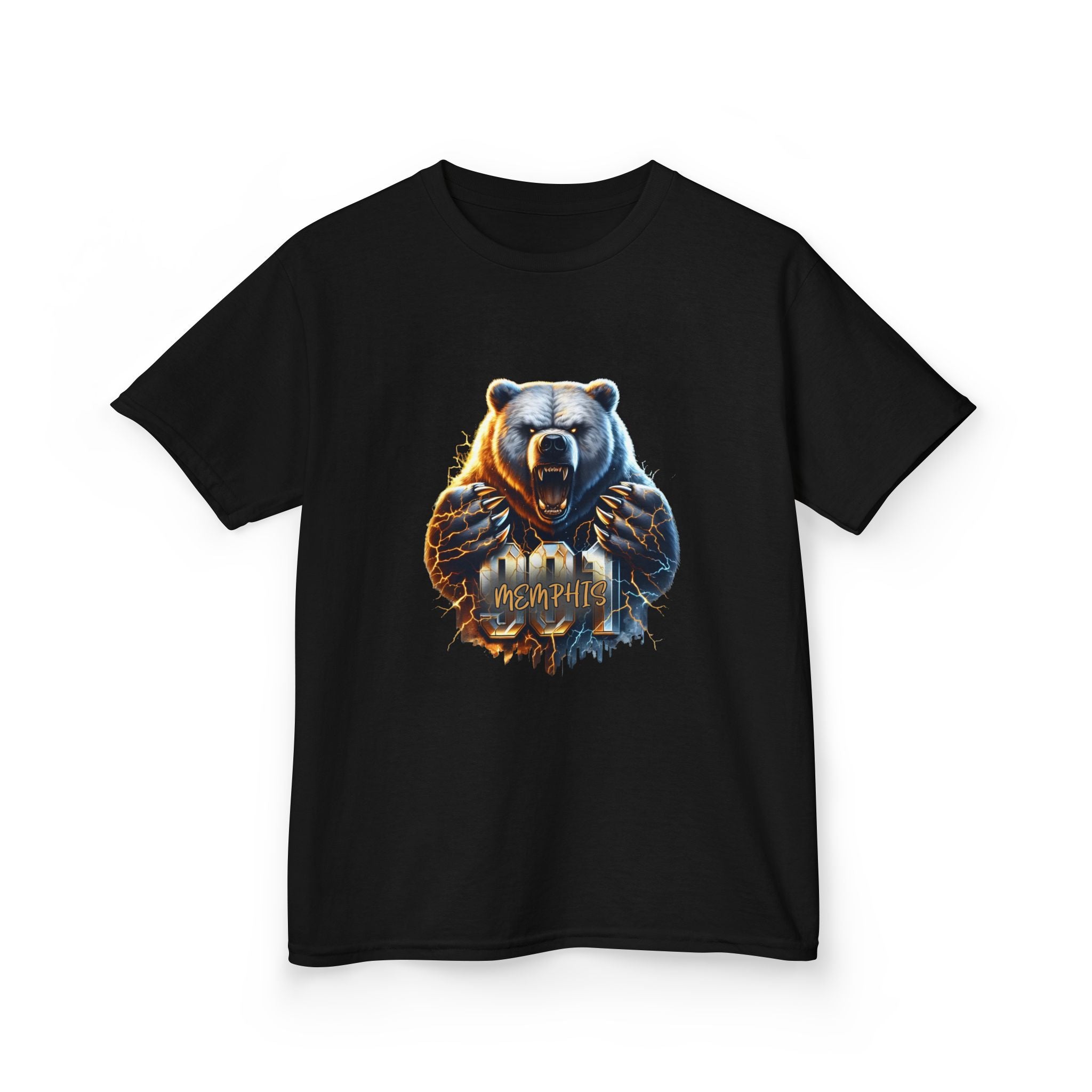 Kids Bear Graphic Tee — Mountain Bear Adventure Shirt
