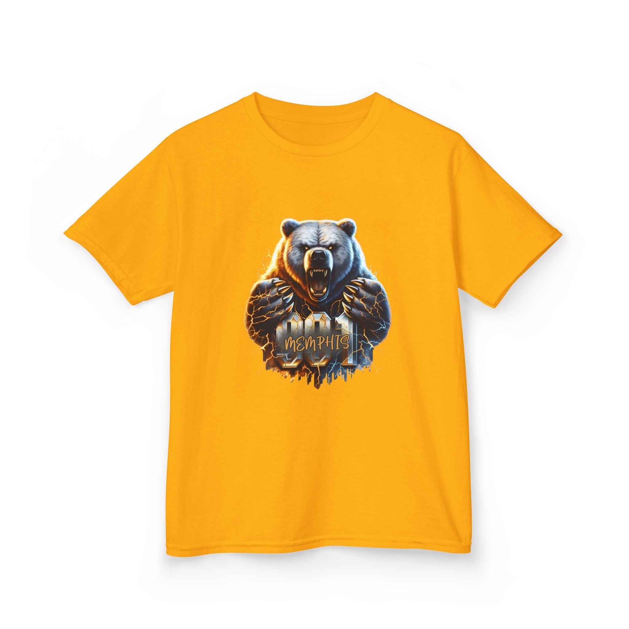 Kids Bear Graphic Tee — Mountain Bear Adventure Shirt