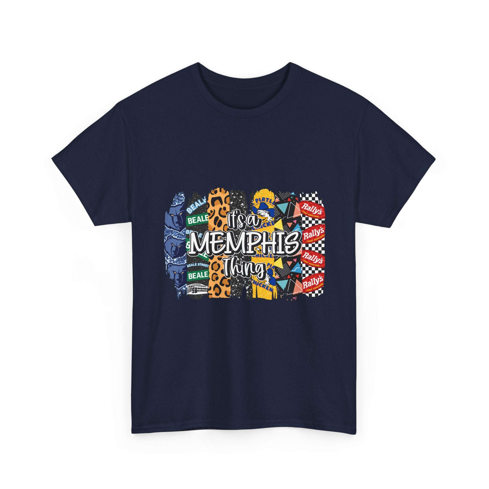 Memphis Collage T-Shirt — 'It's a Memphis Thing' Graphic Tee