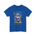 Graphic T-Shirt — Rams "I Bleed Gold & Blue" Football Heart Design