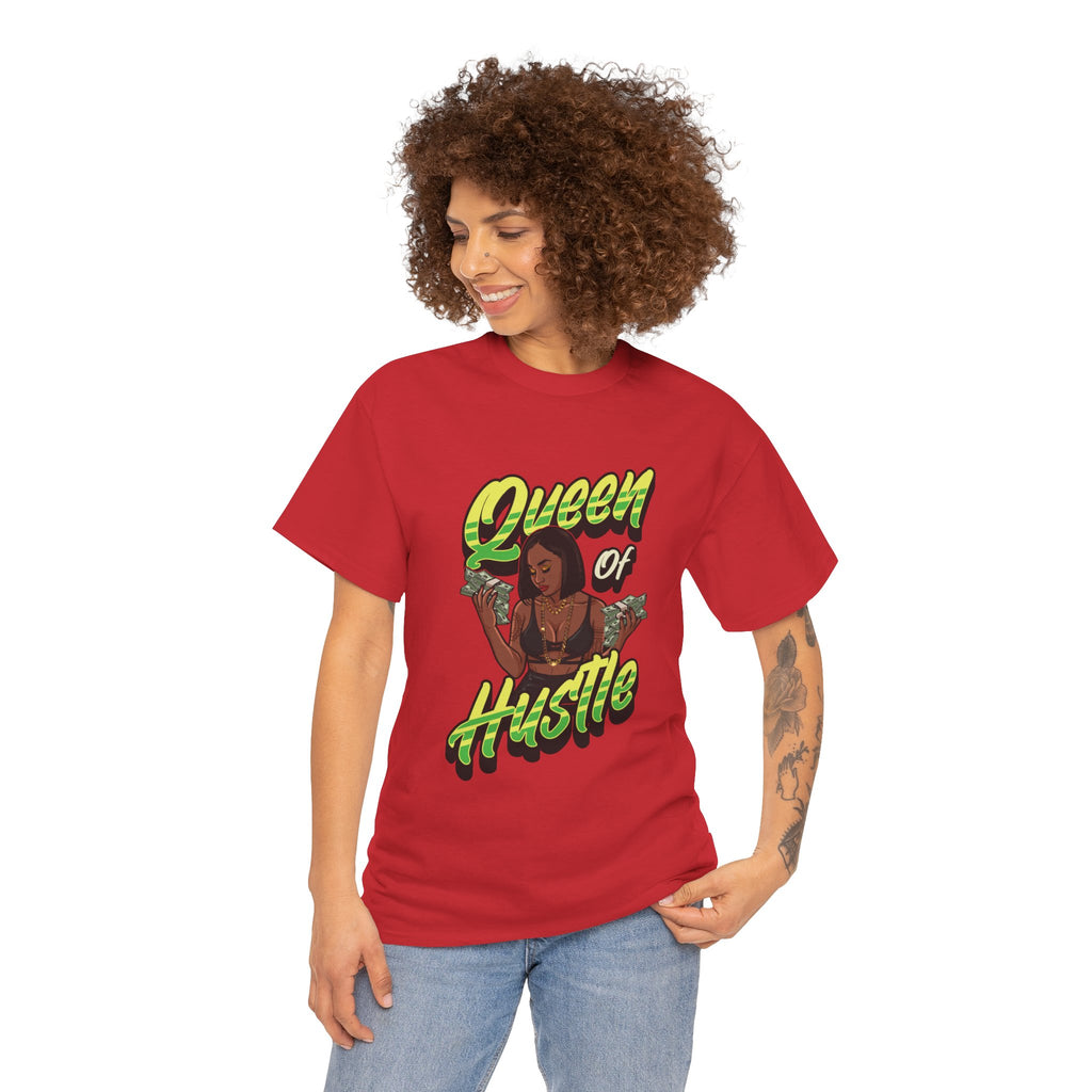 Queen of Hustle T-Shirt — Empowering Streetwear Tee