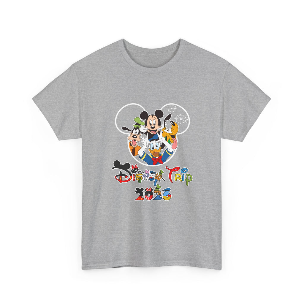 Disney Trip 2026 T-Shirt — Mickey & Friends Family Vacation Tee