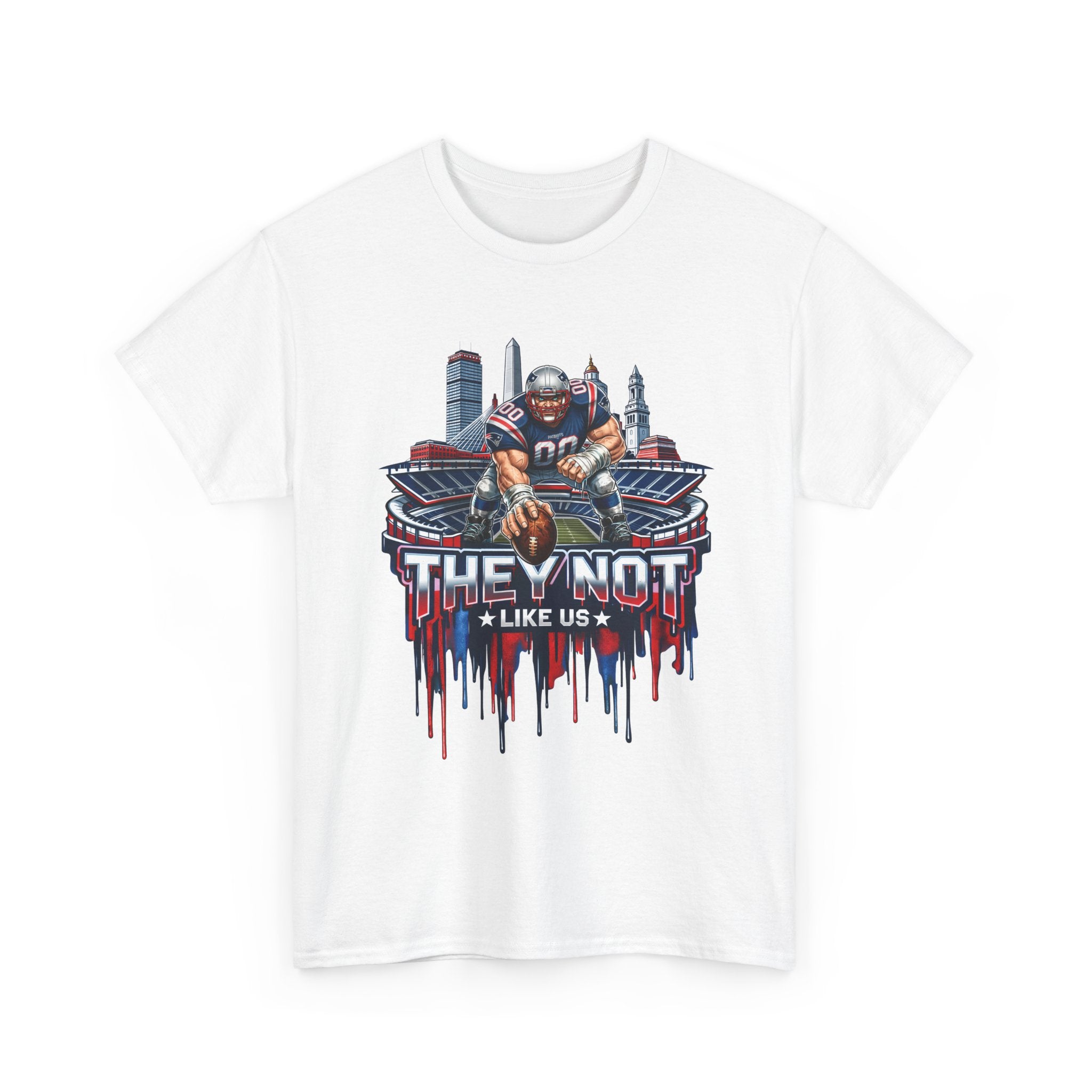 New England Patriots They Not Like Us Tee — Urban DJ Streetwear T-Shirt