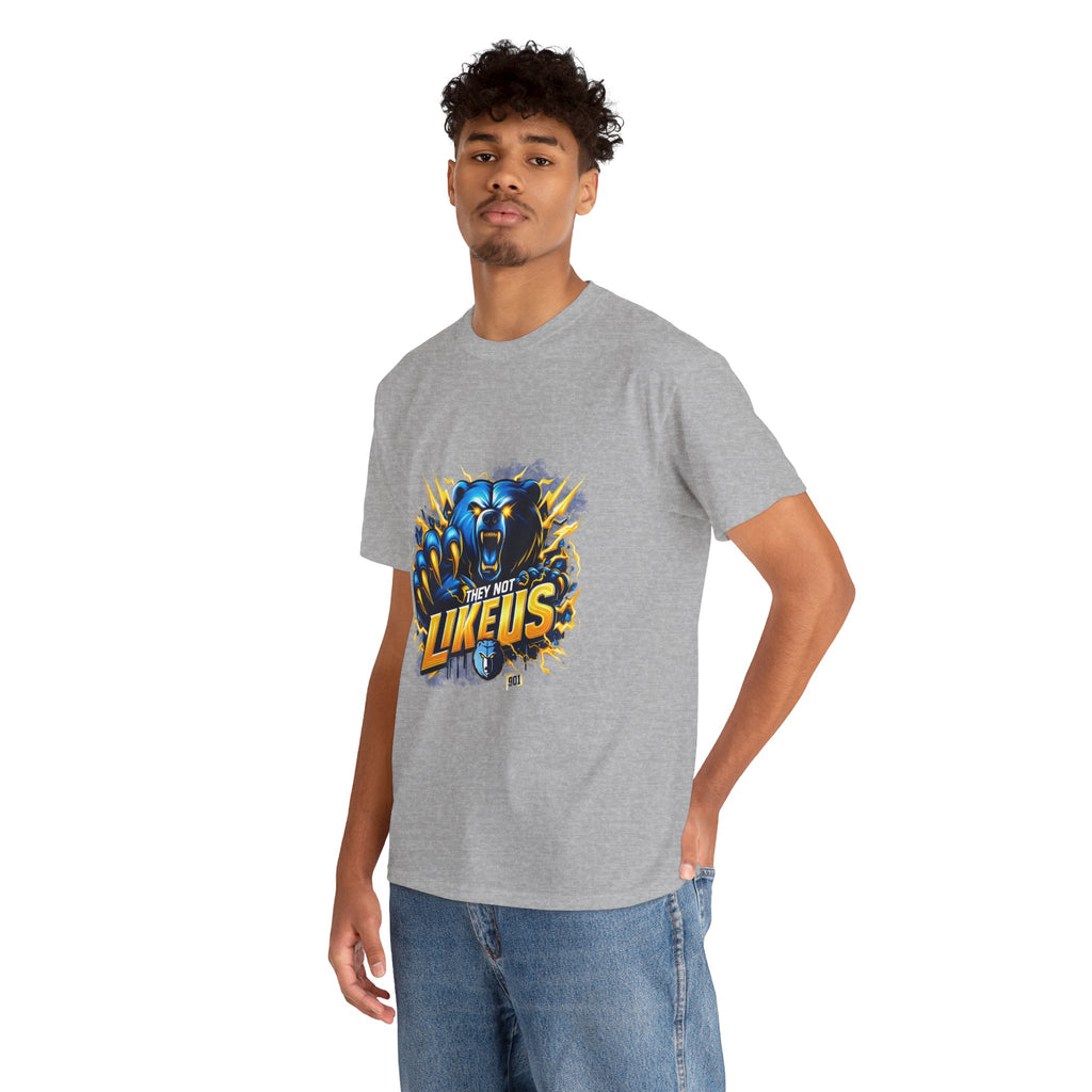 They Not Like Us Bear Graphic T-Shirt — Bold Streetwear Tee for Fans & Teams