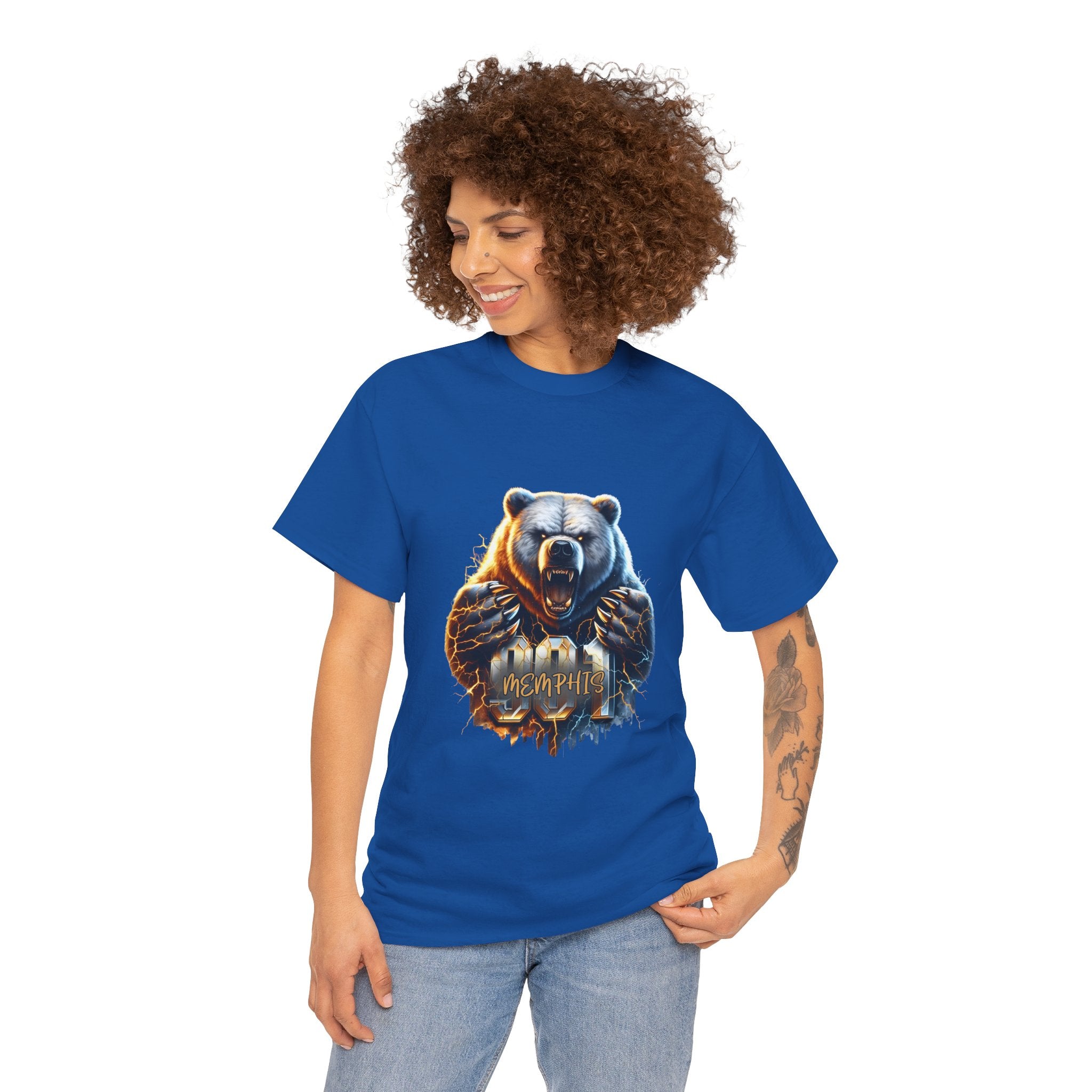 Bear Graphic Tee — Fierce Grizzly Design | Wildlife Nature Shirt