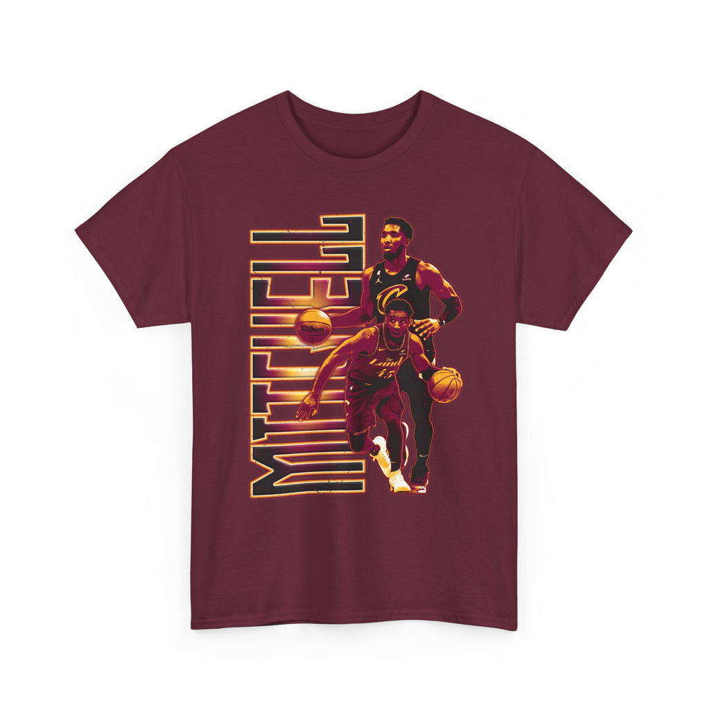 Donovan Mitchell Basketball Unisex Heavy Cotton Tee