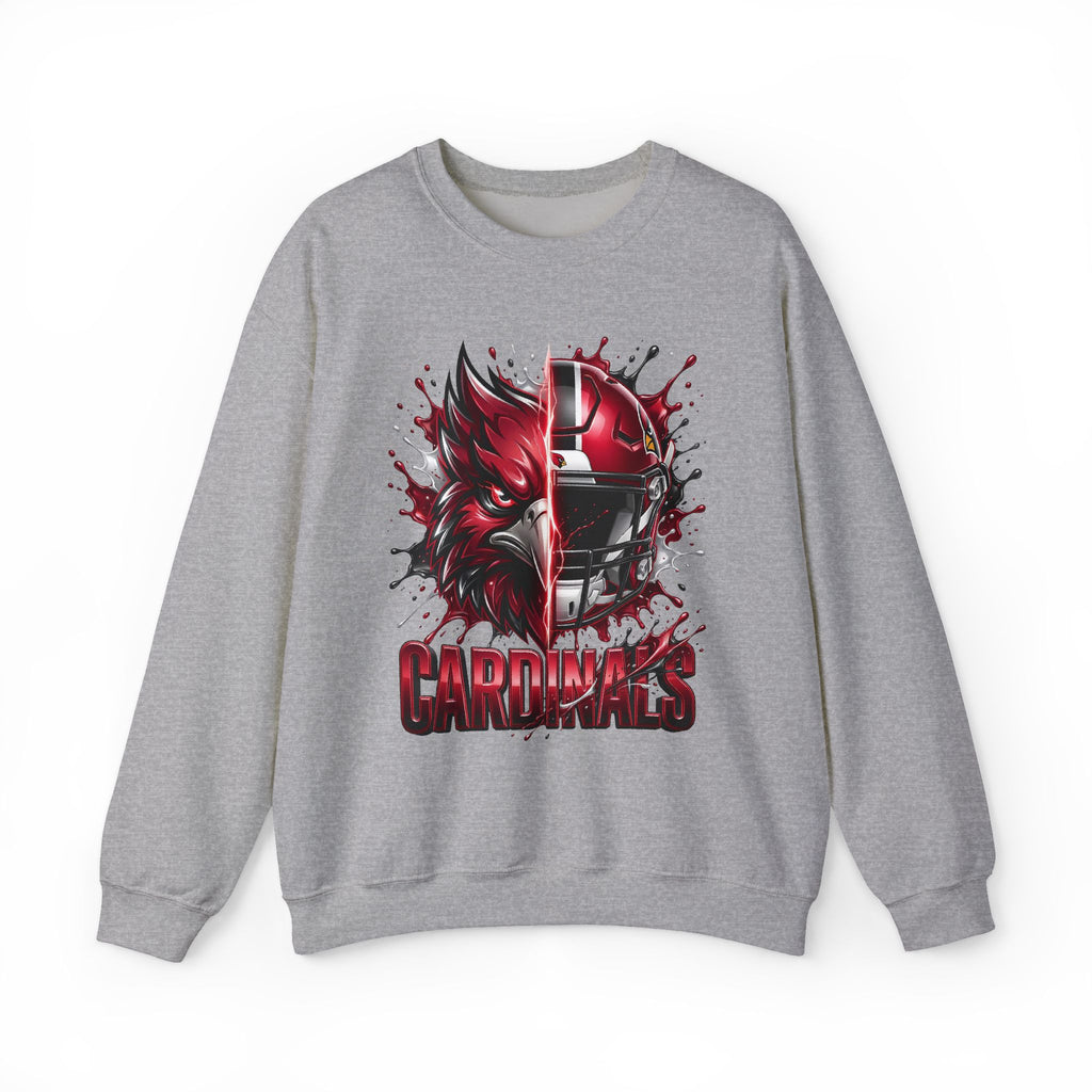 Cardinals Helmet & Roaring Cardinal Crewneck Sweatshirt