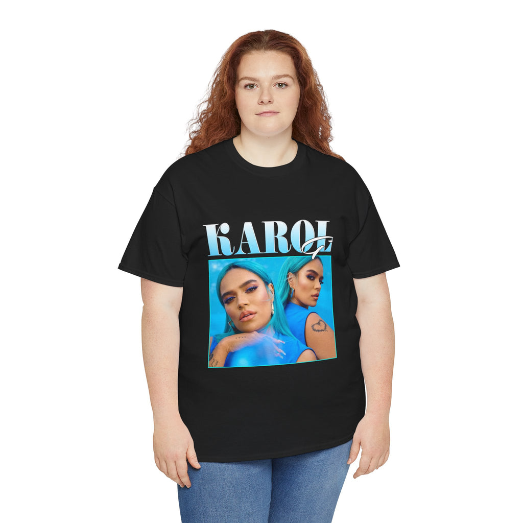 Karol Photo Crop Tee — Women's Pop Star Graphic T‑Shirt