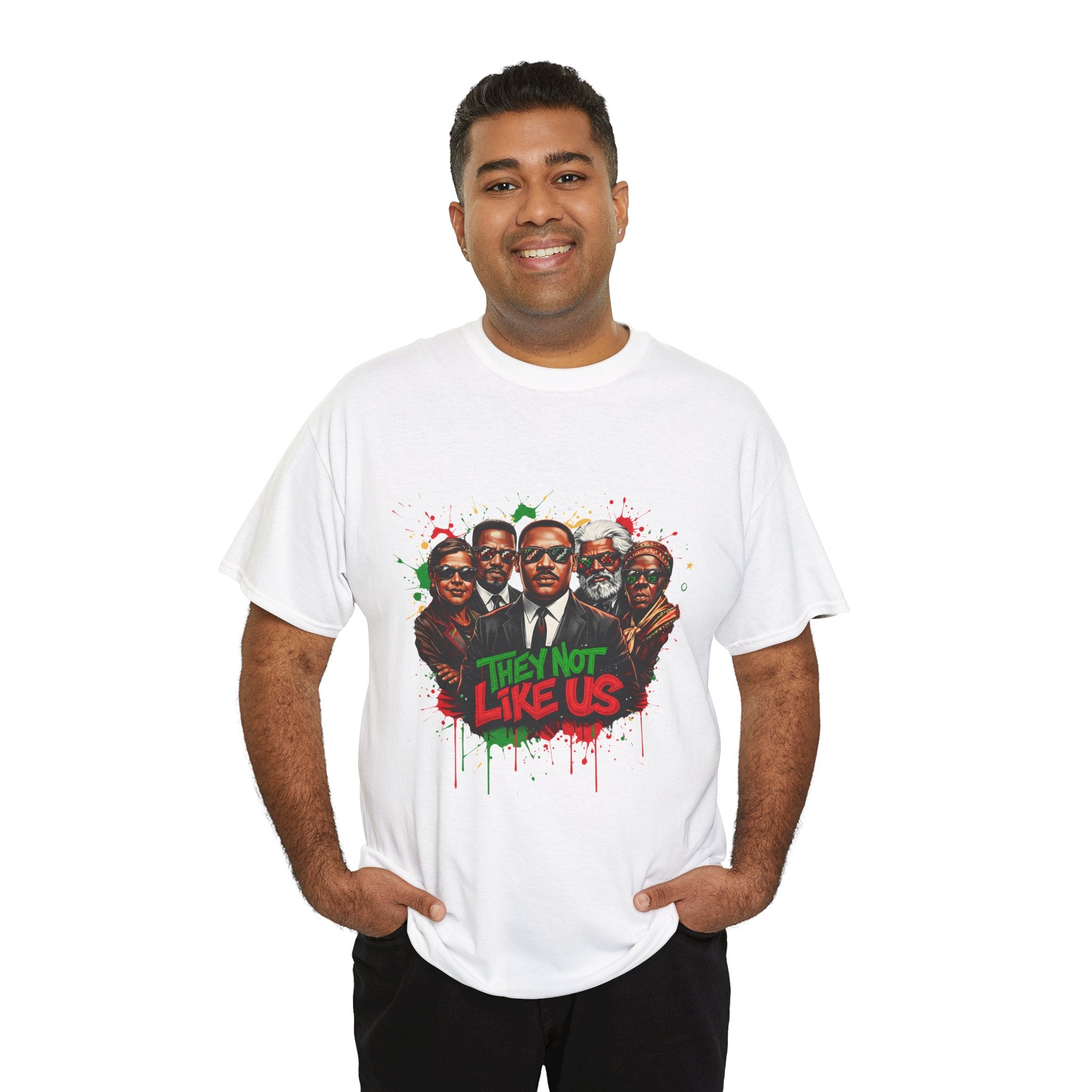 Black Leaders T‑Shirt — "They Not Like Us" Black Leaders Graphic Tee
