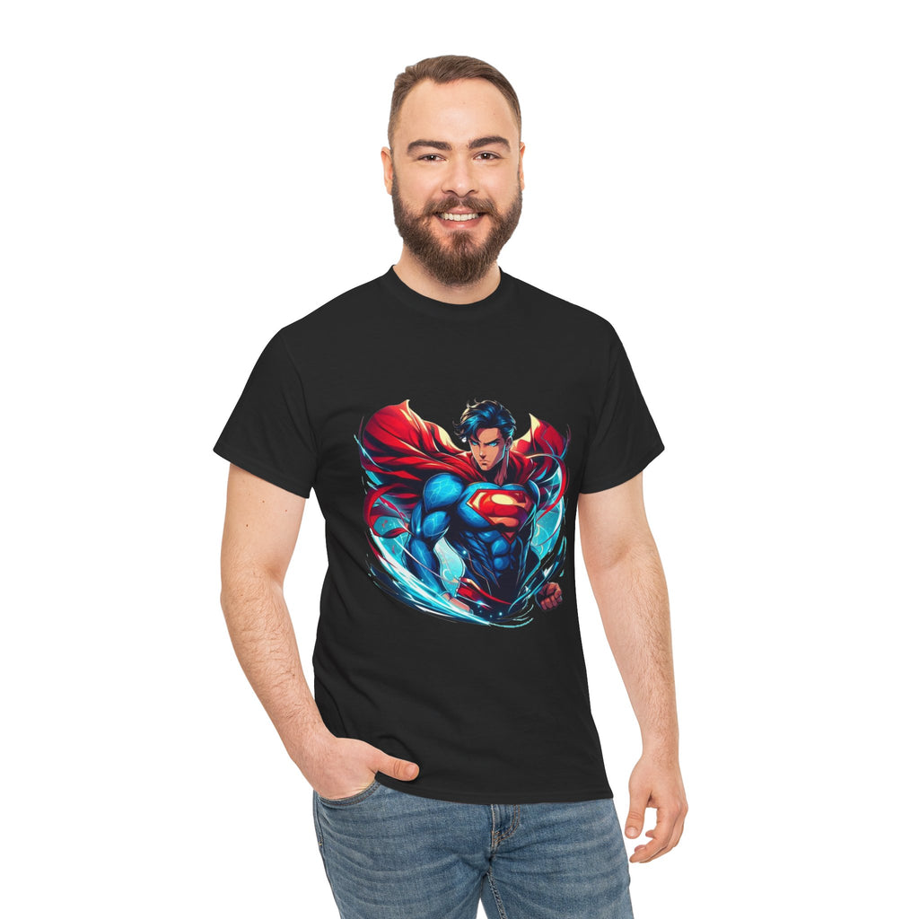 Superman Unisex Heavy Cotton Tee