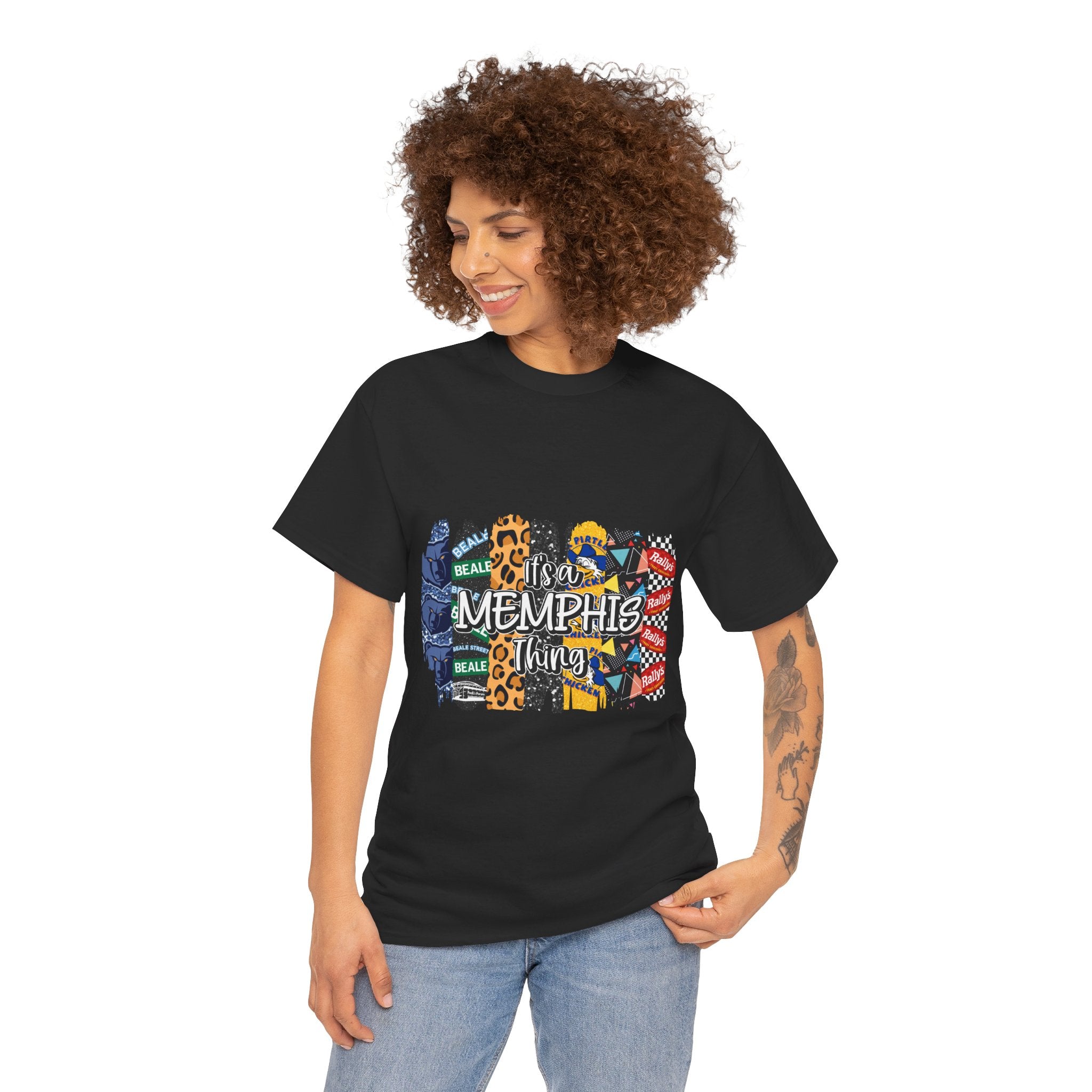 Memphis Collage T-Shirt — 'It's a Memphis Thing' Graphic Tee