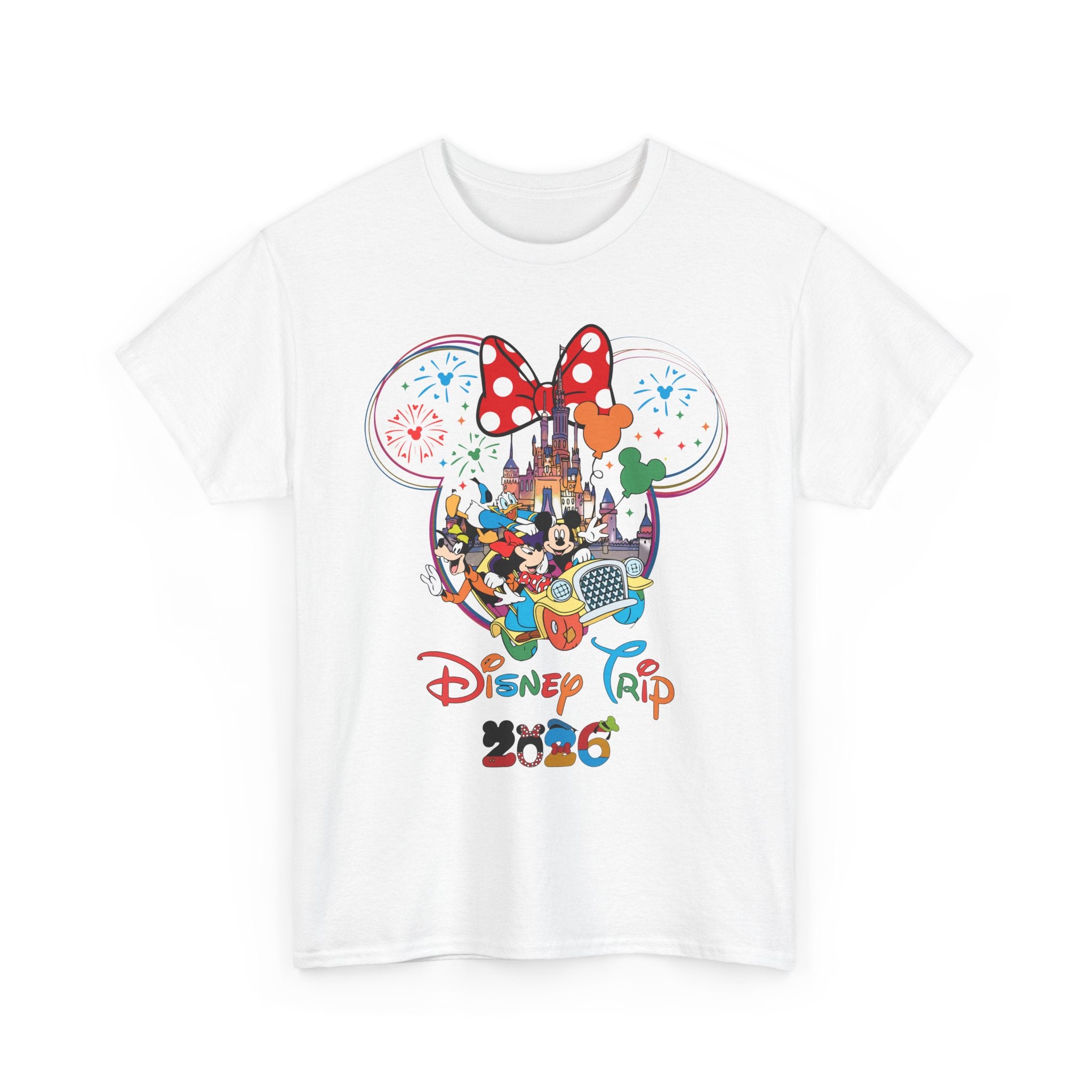 Disney Trip 2026 Minnie Mouse Castle T-Shirt