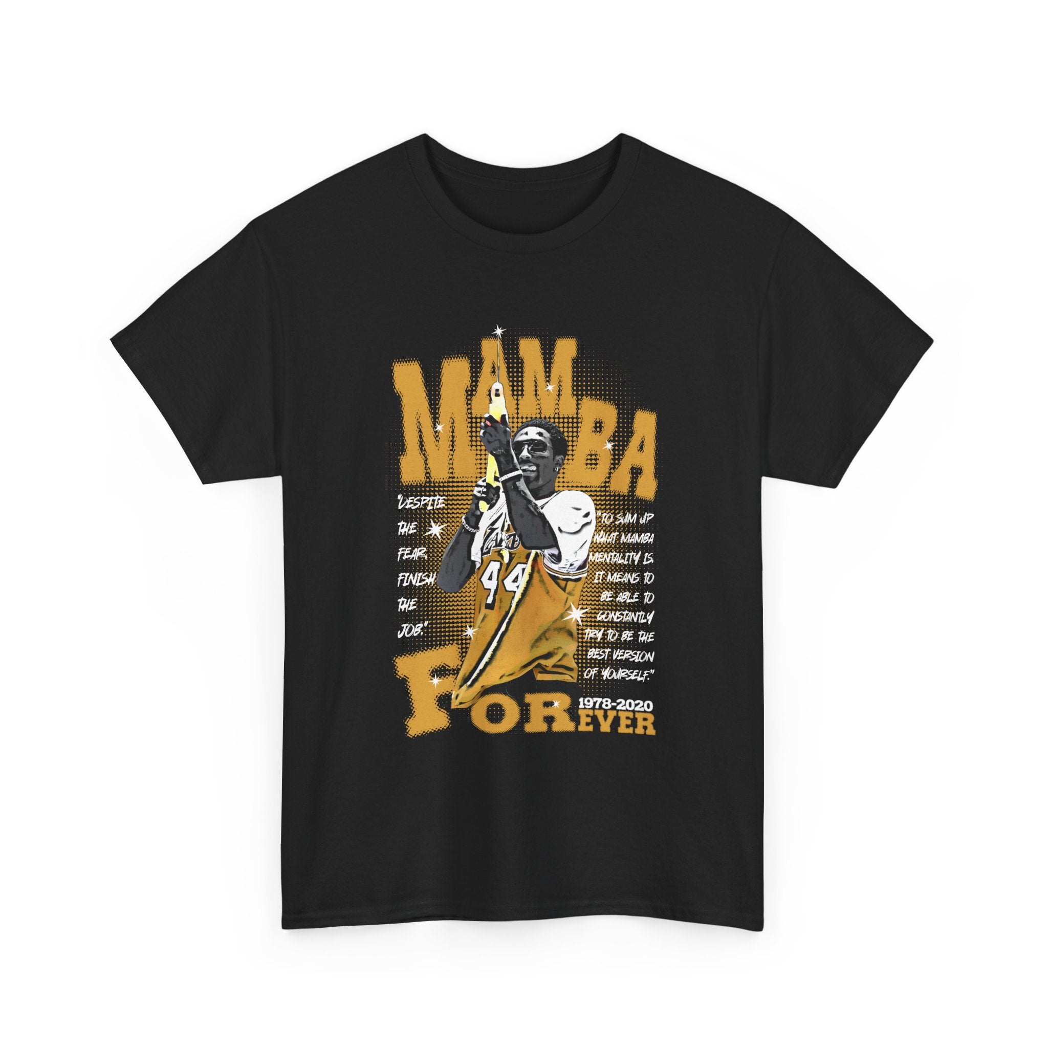 Mamba Forever Tee — Kobe Bryant Tribute Basketball T-Shirt