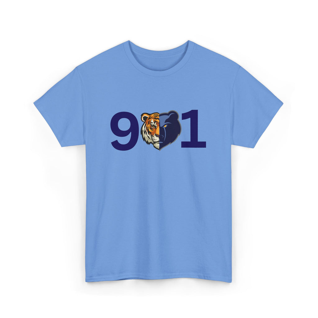 901 Heart Tiger T-Shirt — Memphis Pride Graphic Tee