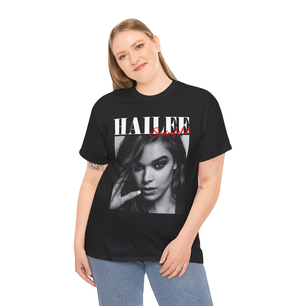 Hailee Saxton Photo Tee — Vintage Black Band Shirt