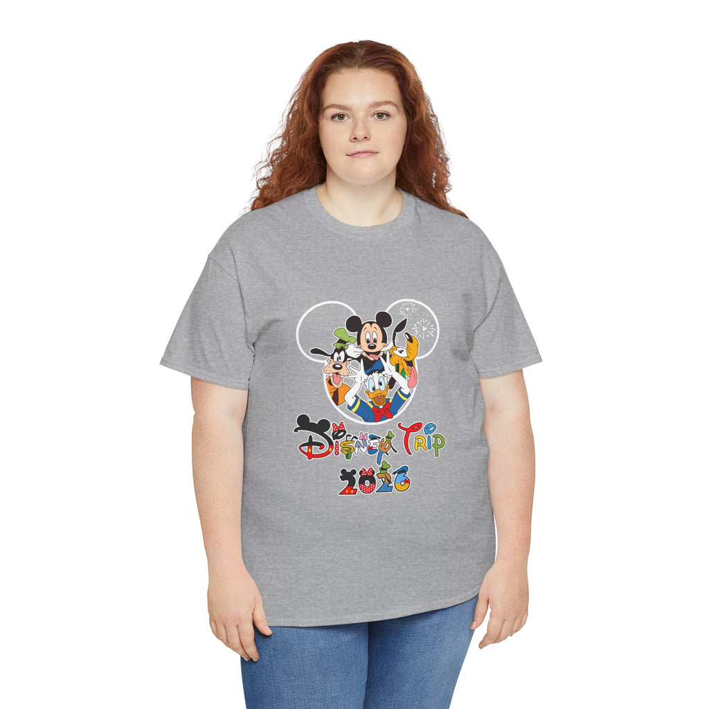 Disney Trip 2026 T-Shirt — Mickey & Friends Family Vacation Tee