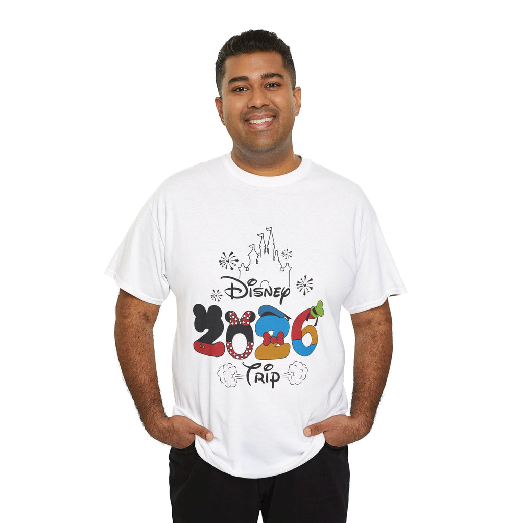 Disney 2026 Trip T-Shirt — Family Vacation Tee