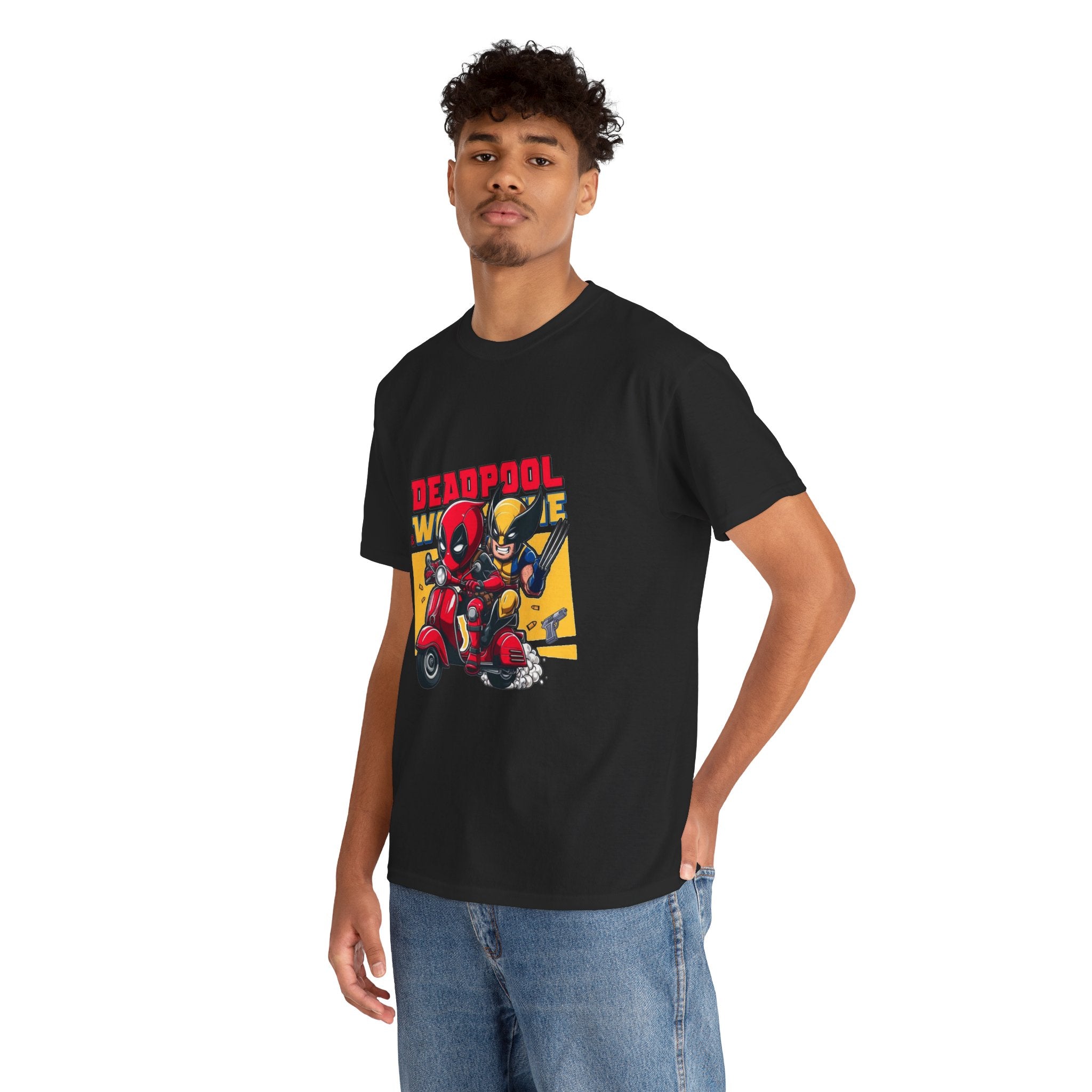 Deadpool & Wolverine Scooter Graphic Tee