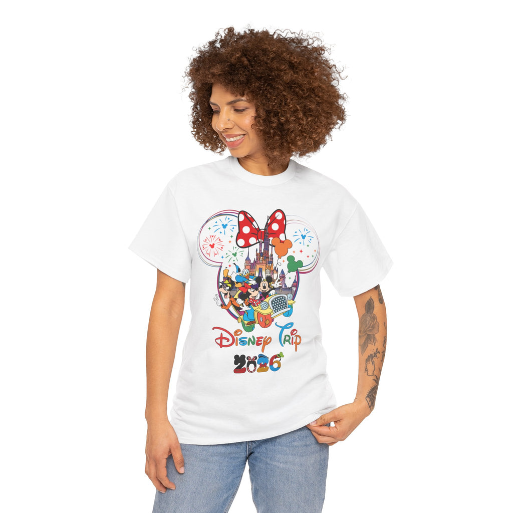 Disney Trip 2026 Minnie Mouse Castle T-Shirt