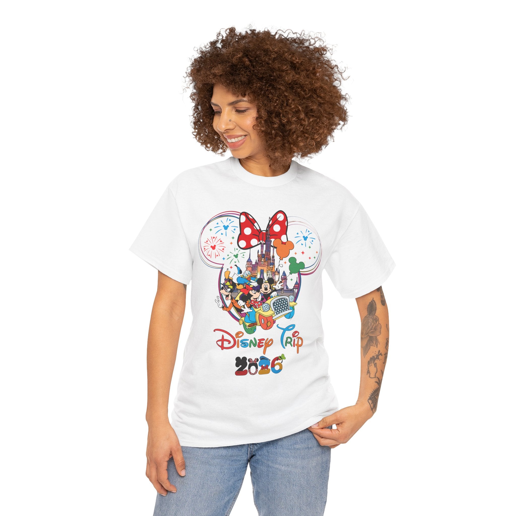 Disney Trip 2026 Minnie Mouse Castle T-Shirt