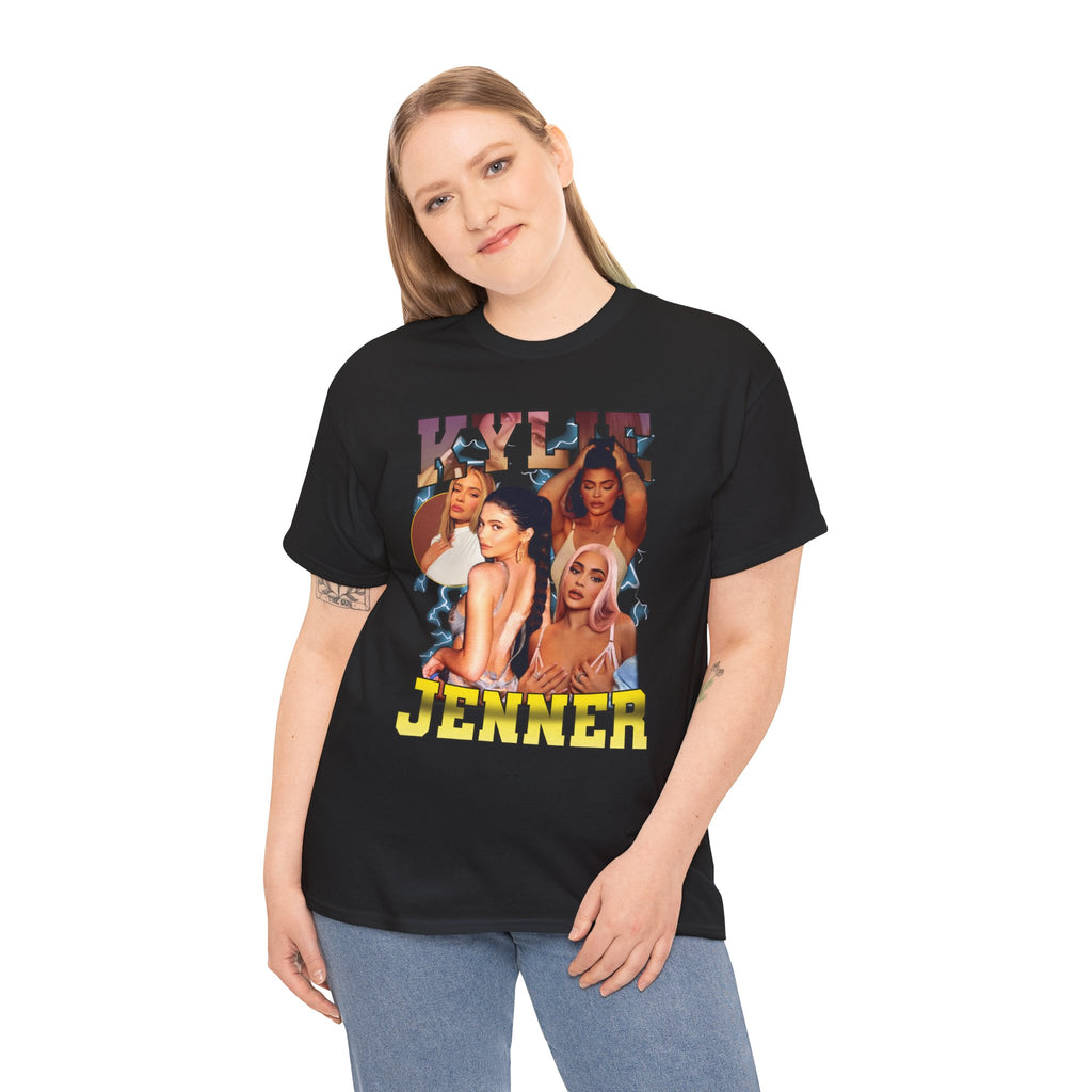 Celebrity Collage Tee — Retro Glam Photo Graphic Shirt