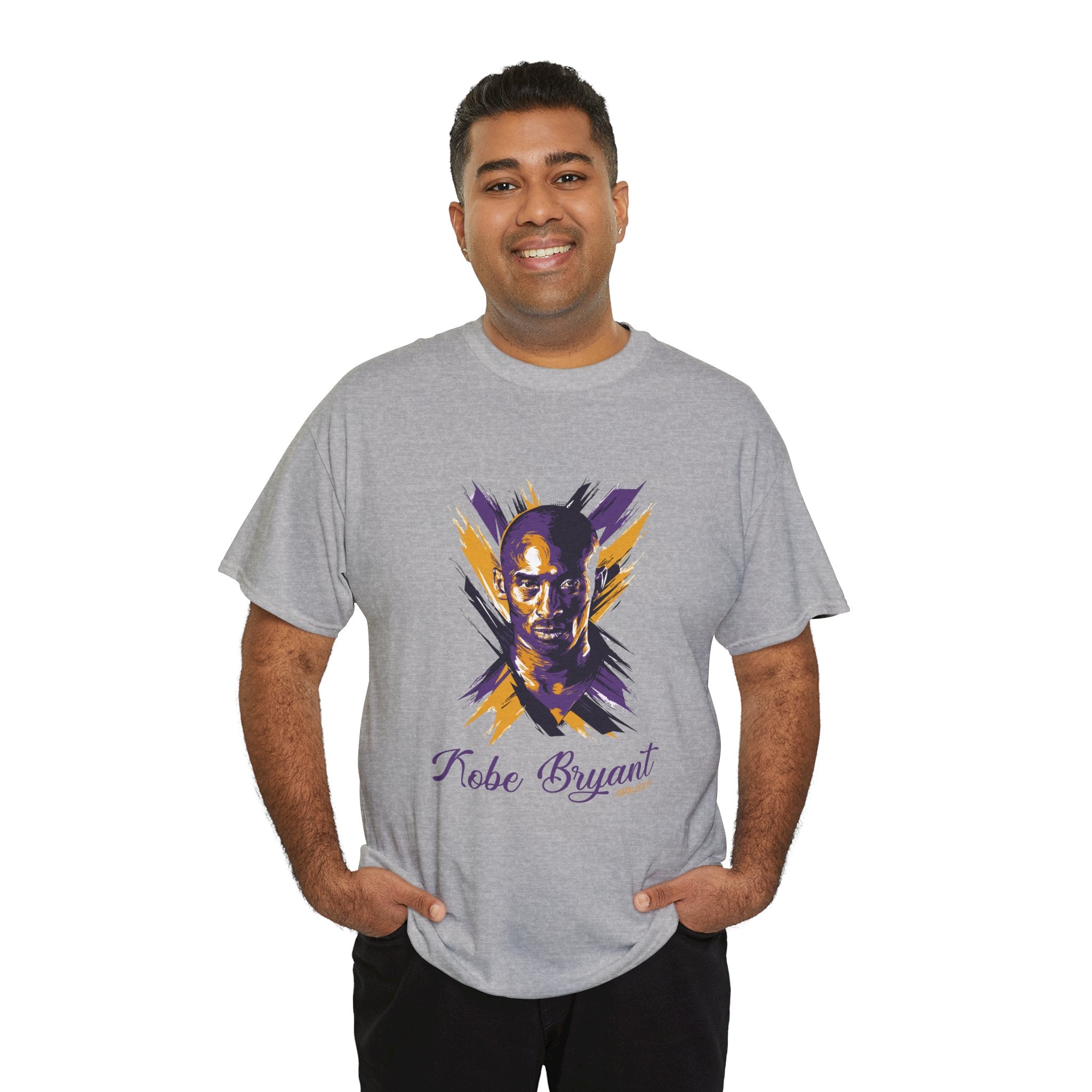 Graphic T-Shirt — Painted Portrait Sports Tribute