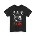 K. Dot Graphic Tee — Dual Portrait 'DAMN.' Streetwear T-Shirt