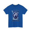 I Bleed Colts Blue T-Shirt — Fan Heart Graphic Tee