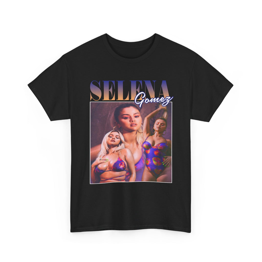 Graphic Tee — Vintage Pop Star Portrait Shirt