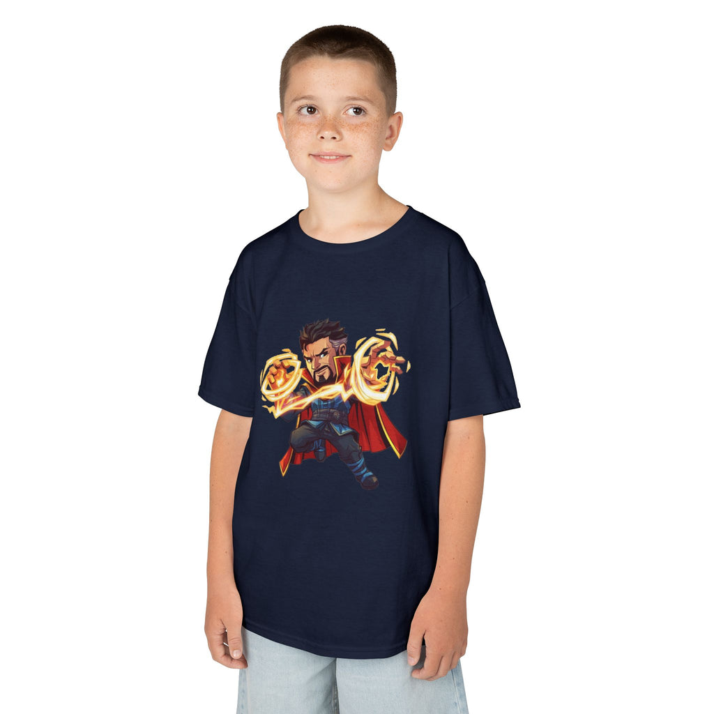 Doctor Strange Graphic Kids Superhero T‑Shirt — Magic Shield Warrior Graphic Tee