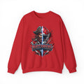 Crewneck Sweatshirt — Buccaneers Pirate Helmet Graphic Football Fandom
