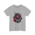 Spider-Man Hero Graphic Tee — Red Hooded Spider-Man Art T-Shirt