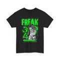 Basketball Tee — "FREAK 34" Neon Green Player Graphic