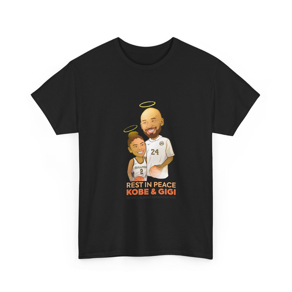 Memorial T-Shirt — "Rest in Peace Kobe & Gigi" Tribute Tee