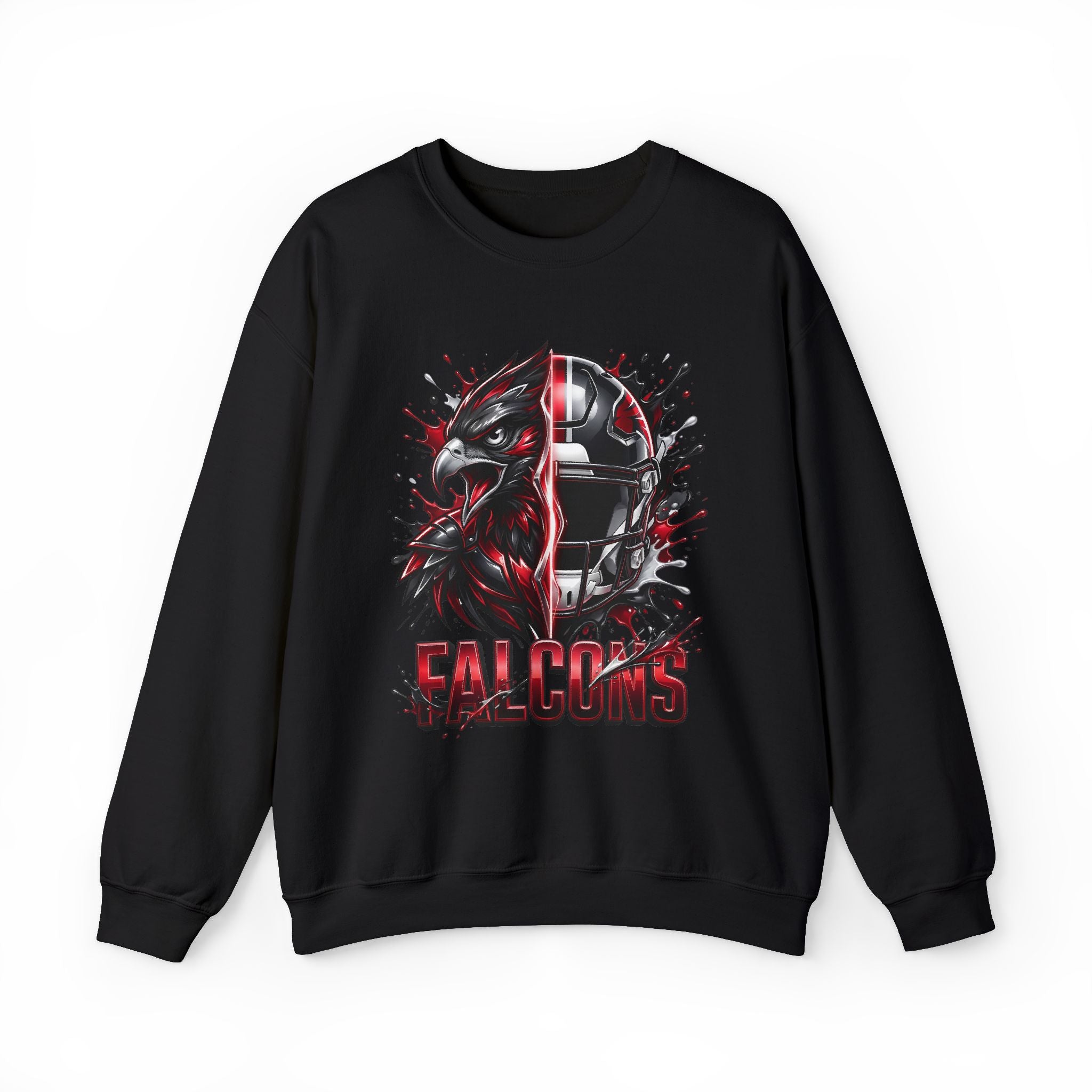 Falcons Helmet Unisex Heavy Blend™ Crewneck Sweatshirt